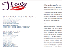 Tablet Screenshot of floozy.com